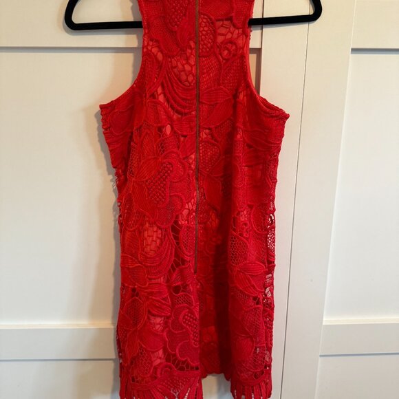 Lovers + Friends Caspian Shift Dress in Coral, size XS - Picture 5 of 6